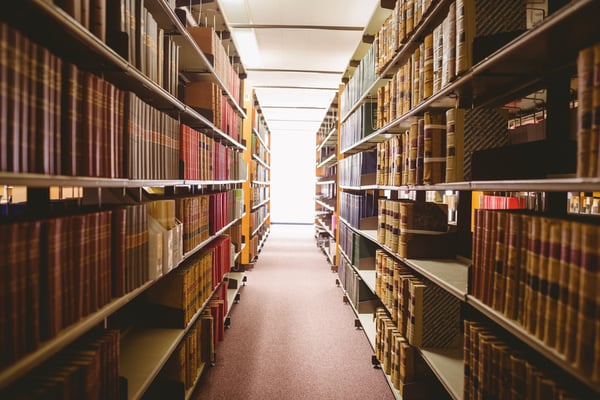 old library books classics