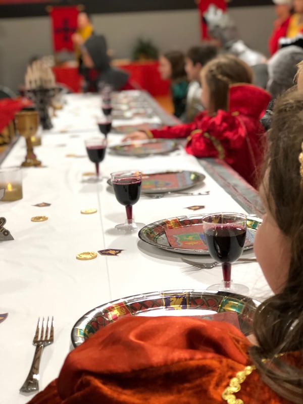 school medieval feast elementary
