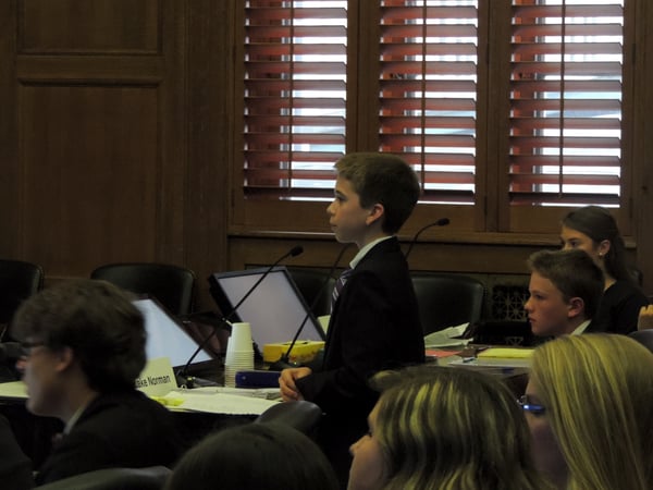 middle school boy mock trial