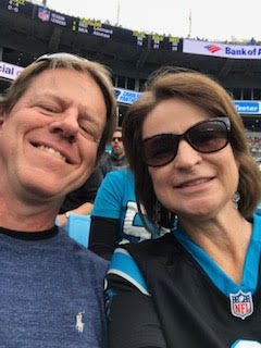 laurie thigpen head of school and husband